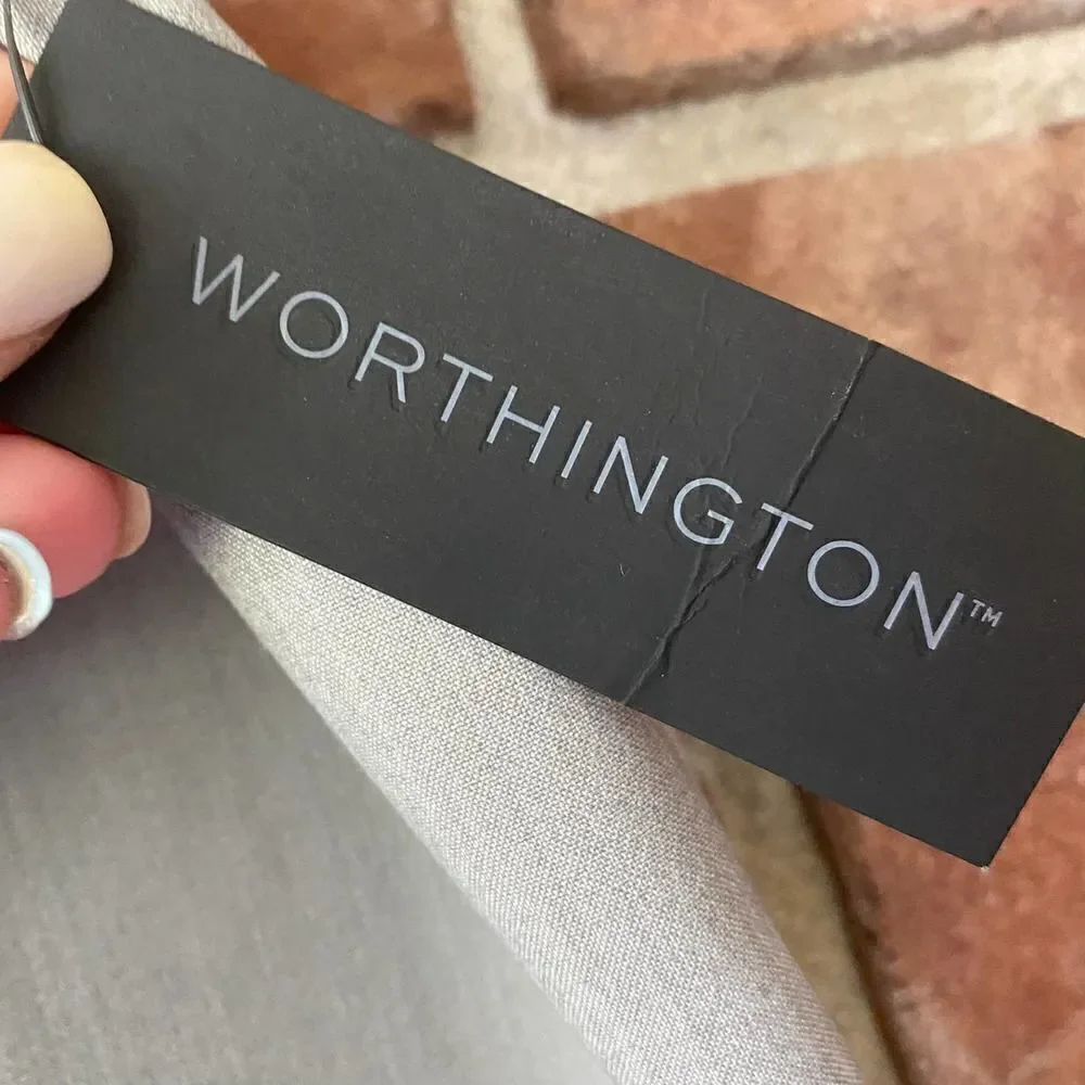 Worthington Gray Pencil Skirt Size 10